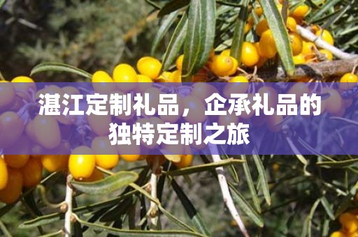 湛江定制礼品，企承礼品的独特定制之旅