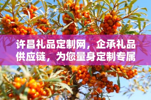 许昌礼品定制网，企承礼品供应链，为您量身定制专属礼品
